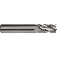 S134 End Mill, 1/8" Dia., 1-1/2" L, 4 Flutes, 1/8" Shank, Carbide NTL Industrial