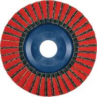 Disque &agrave; lamelles Twin Flap, 4-1/2" x 7/8", Type 27, Grain 40, C&eacute;ramique/Alumine de zirconium NTL Industrial