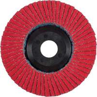 Flap Disc, 4-1/2" x 5/8"-11, Type 27, 40 Grit, Ceramic TCT367 | NTL Industrial