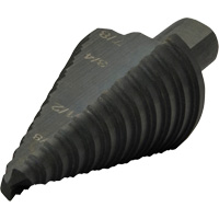 Multi-Hole Step Bit, 3/16"/4.8 mm - 7/8"/#4/22.2 mm  NTL Industrial