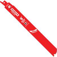Lame de scie alternative de s&eacute;rie moyenne pour le m&eacute;tal, Bim&eacute;tal, 14-18 Dents par pouce, 9" lo x 1" la NTL Industrial