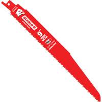 Lame de scie alternative pour la d&eacute;molition et les m&eacute;taux &eacute;pais, Bim&eacute;tal, 8-10 Dents par pouce, 9" lo NTL Industrial