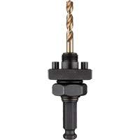 Hole Dozer Hole Saw Large Arbor with Cobalt Pilot Bit, 1-1/4" and Larger, 1/4" Shank NTL Industrial