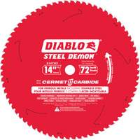 Steel Demon Cermet II Circular Saw Blade, 14", 72 Teeth, Metal Use NTL Industrial
