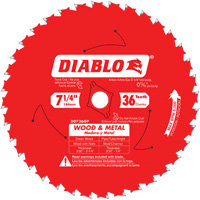 Steel Demon Cermet II Saw Blade, 7-1/4", 36 Teeth, Metal Use NTL Industrial