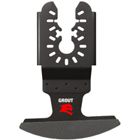 Lame oscillante au grain en diamant de taille universelle 2-3/4" pour coulis NTL Industrial