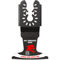 Lame oscillante Bi-Metal Demo Demon de taille universelle 2-1/2" pour bois avec clous NTL Industrial