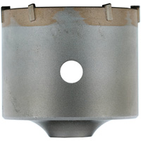Foret SDS-Plus &agrave; pointe au carbure et paroi mince, 2-11/16", Profondeur de la coupe de 3" NTL Industrial