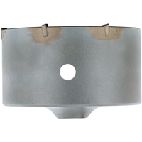 Foret SDS-Plus &agrave; pointe au carbure et paroi mince, 4-3/8", Profondeur de la coupe de 3" NTL Industrial