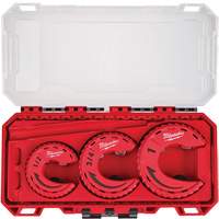 3-Piece Close Quarters Tubing Cutter Set, 1/2"/3/4"/1" Capacity NTL Industrial