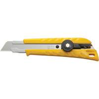 Ratchet Lock Utility Knife with Solid Blade, 18 mm, Stainless Steel Blade NTL Industrial