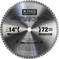 Lame de scie &agrave; tronçonner, 14", 72 dents, Pour M&eacute;tal NTL Industrial