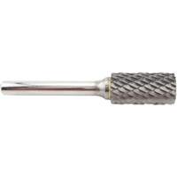 Cylinder Shape Carbide Shipyard Bur, SA-5, 1/2" Dia., 1/4" Shank, 1" Depth of Cut NTL Industrial