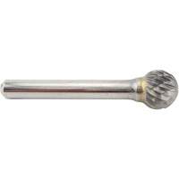 Ball Shape Carbide Shipyard Bur, SD-5, 1/2" Dia., 1/4" Shank, 7/16" Depth of Cut NTL Industrial