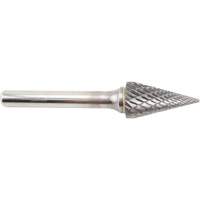Cone Shape Carbide Shipyard Bur, SM-5, 1/2" Dia., 1/4" Shank, 7/8" Depth of Cut NTL Industrial