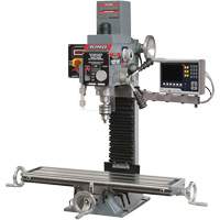 Milling Drilling Machine with 3-Axis Digital Readout, 2 Speeds, 3/4"/5/8" Drilling Capacity NTL Industrial