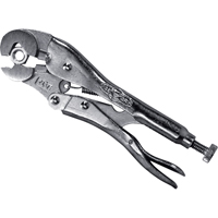 Pinces-cl&eacute;s verrouillables a/coupe fils Vise-Grip, Longueur 10", M&acirc;choire courb&eacute;e NTL Industrial