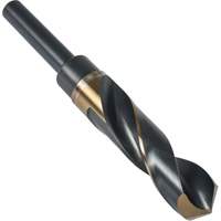 1/2" Reduced Shank Drill Bit, 17/32", High Speed Cobalt, 3" Flute, 118° Point NTL Industrial