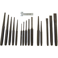 Punch & Chisel Set, 16 Pieces NTL Industrial