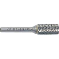 Fraise cylindrique, 5/8" Dia., 1/4" Tige, 1" Prof. de la coupe NTL Industrial