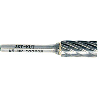 Fraise cylindrique pour aluminium/mat&eacute;riaux non ferreux A5-NF JET-KUT, 1/2" Dia., 1/4" Tige NTL Industrial