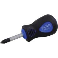Stubby Screwdriver, #1, 3-1/4" L, Cushion Grip Handle NTL Industrial