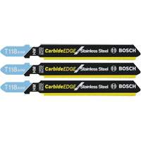 Jig Saw Blades Expert for All Purpose, Carbide, T-Shank, 3-1/4" L NTL Industrial