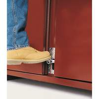 Jobsite Shelf Cabinet, Steel, 47.5 Cubic Feet, Red NTL Industrial