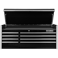 Extreme Tools<sup>®</sup> RX Series Top Tool Chest, 54-5/8" W, 8 Drawers, Black TEQ498 | NTL Industrial