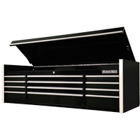 Extreme Tools<sup>®</sup> RX Series Top Tool Chest, 72" W, 12 Drawers, Black TEQ503 | NTL Industrial