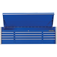 Extreme Tools<sup>®</sup> RX Series Top Tool Chest, 72" W, 12 Drawers, Blue TEQ504 | NTL Industrial