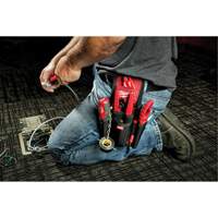 Compact Utility Pouch, Multiple Tool Holder, Nylon, 7 Pockets NTL Industrial