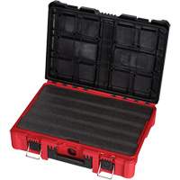 Packout Tool Case with Customizable Insert, 20-7/10" x 15-1/5" x 6-1/5", Black/Red NTL Industrial