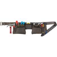 Constructor's Tool Belt, Leather, Tan NTL Industrial