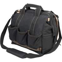 Multi-Compartment Tool Carrier, Polyester, 33 Pockets, Black NTL Industrial