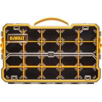 Organisateur avec compartiments PRO, 11" la x 17-5/8" p x 2-7/8" h, Noir/Jaune NTL Industrial