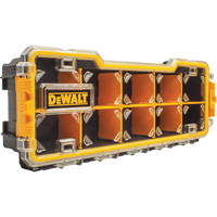 Organisateur avec compartiments PRO, 6-5/8" la x 17-5/8" p x 2-7/8" h, Noir/Jaune NTL Industrial