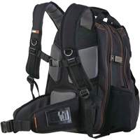 Arsenal<sup>®</sup> 5843 Tool Backpack, 13-1/2" L x 8-1/2" W, Black, Polyester TEQ972 | NTL Industrial