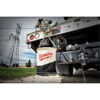 Seau &agrave; outils tout usage, 11-4/5" lo x 11-4/5" la x 14-3/5" h, Toile, Beige/Noir NTL Industrial