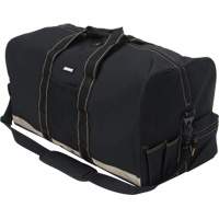 All-Purpose Gear Bag, Polyester, 8 Pockets, Black NTL Industrial