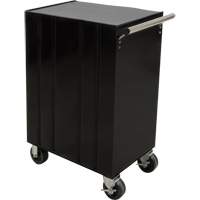 Industrial Tool Cart, 7 Drawers, 27" W x 18-3/4" D x 39" H, Black NTL Industrial