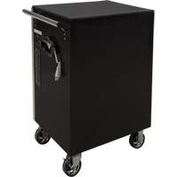 Heavy-Duty Tool Cart, 7 Drawers, 28" W x 22" D x 42-3/8" H, Black NTL Industrial