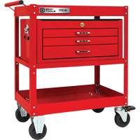 PRO+ Series Heavy-Duty Utility Cart with Intermediate Chest, 2 Tiers, 30-1/5" x 38-1/3" x 19-1/2" TER131 | NTL Industrial