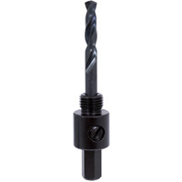 Tri-Sided Holesaw Arbor, 9/16" - 1-3/16", 3/8" Shank NTL Industrial