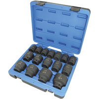 Jeu de douilles SAE &agrave; 6 pans PS1634, 16 Mcx, Chocs, Prise de 3/4" NTL Industrial