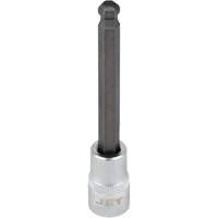 Bit Socket, Hex Ball, 4 mm x 4" L, 3/8" Drive NTL Industrial