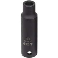 Socket, Impact, 10 mm, 1/2" Drive, 6 Points, Deep NTL Industrial