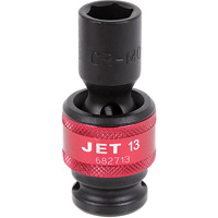 Universal Socket, Impact, 13 mm, 1/2" Drive, 6 Points NTL Industrial