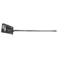 Snow Shovel, Tempered Steel Blade, 11.25" Wide, Straight Handle NTL Industrial