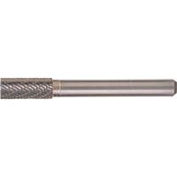 Solid Carbide Burrs - Cylinder Shape with No End Cut, SA-42, 3/32" Dia., 1/8" Shank NTL Industrial